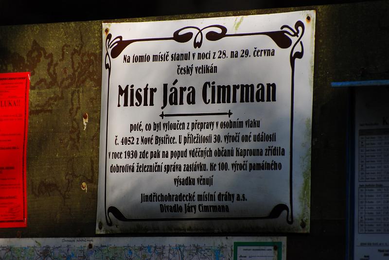 DSC_8384.JPG - Toto místo, stejně jako mnohá jiná, proslavil nejslavnější český rodák z Vídně, Jára Cimrman.